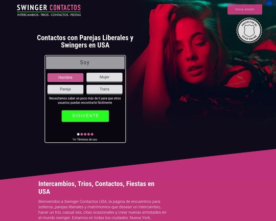 Swinger Contactos USA Logo